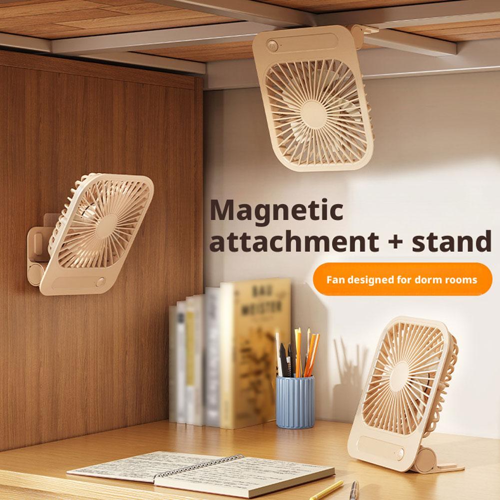 Usb Desk Fan - Ultra-thin Magnetic Cooling Fan Table Desk