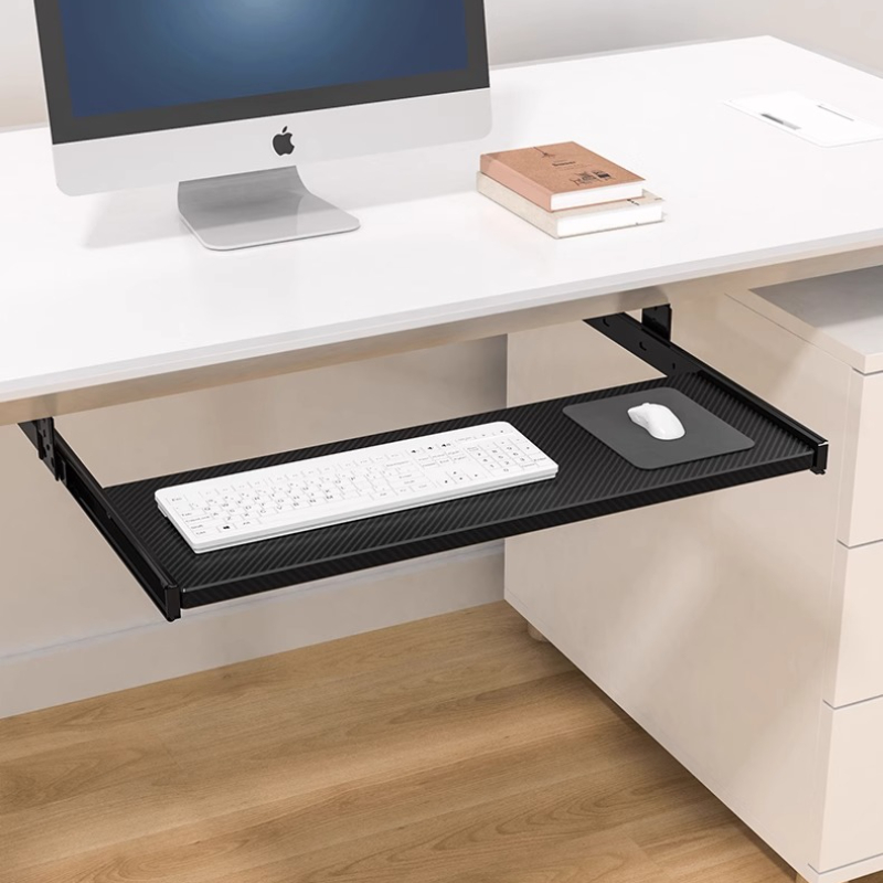 Keyboard Tray Under Desk - Under Desk Keyboard Tray Slide Rail