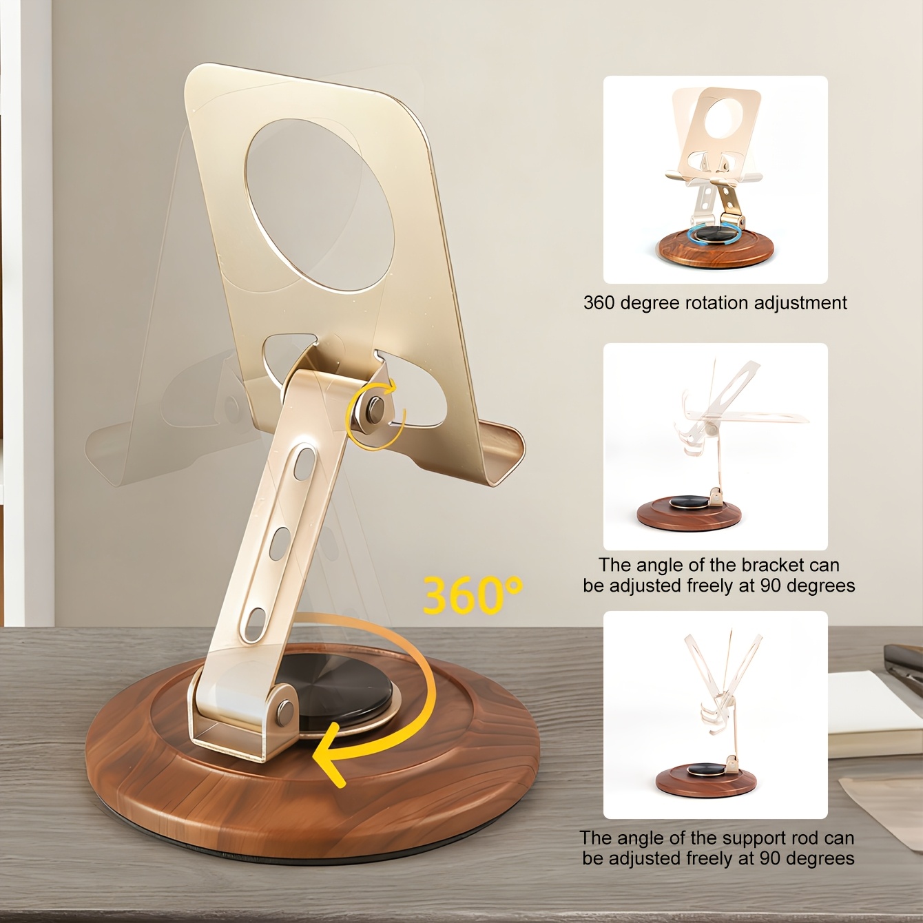 Home Office Call Center - Universal Phone Tablet Stand Holder 360