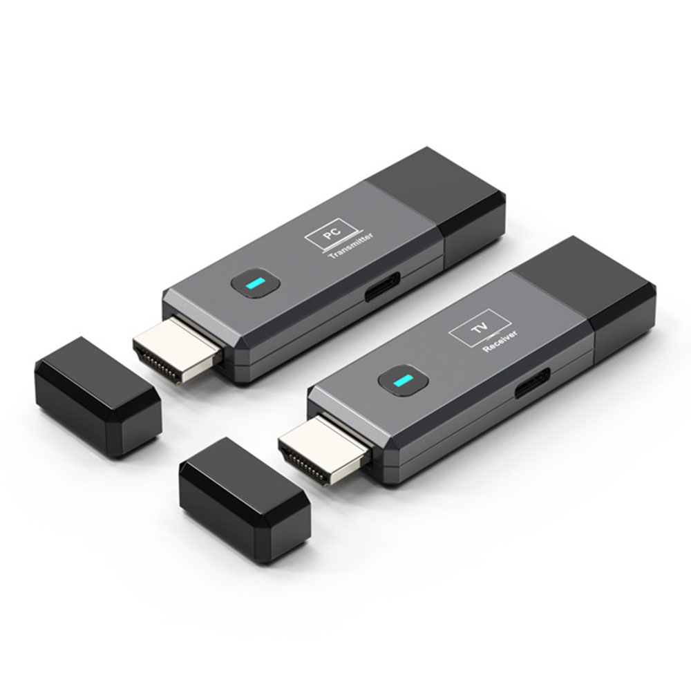 Home Office Setup - 50M Long Range 1080P Wireless HDMI-Compatible