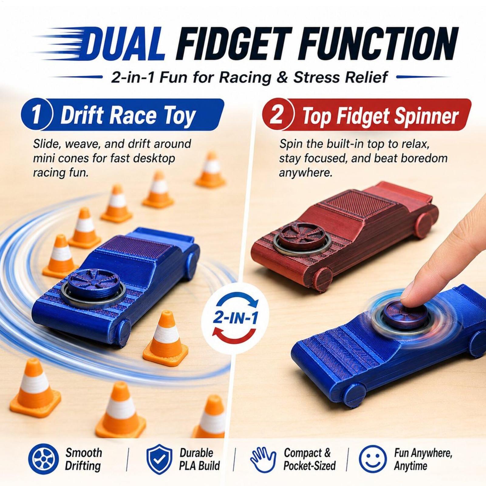 Mini Pocket Drift Car Fidget T - огляд і ціна Home Office Kit