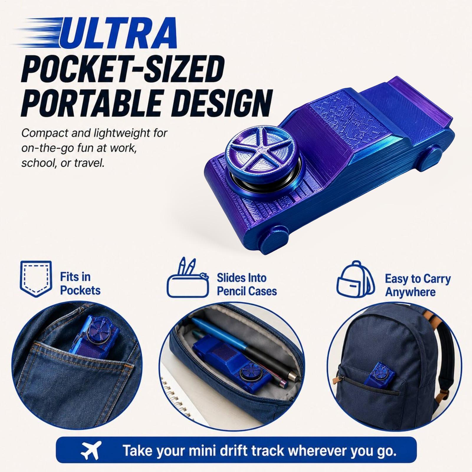 Mini Pocket Drift Car Fidget T - огляд і ціна Home Office Kit