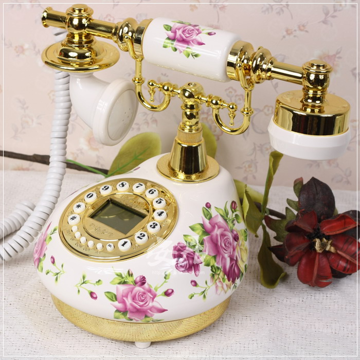 Corded Telephone Retro Landlin - огляд і ціна Home Office Call Center
