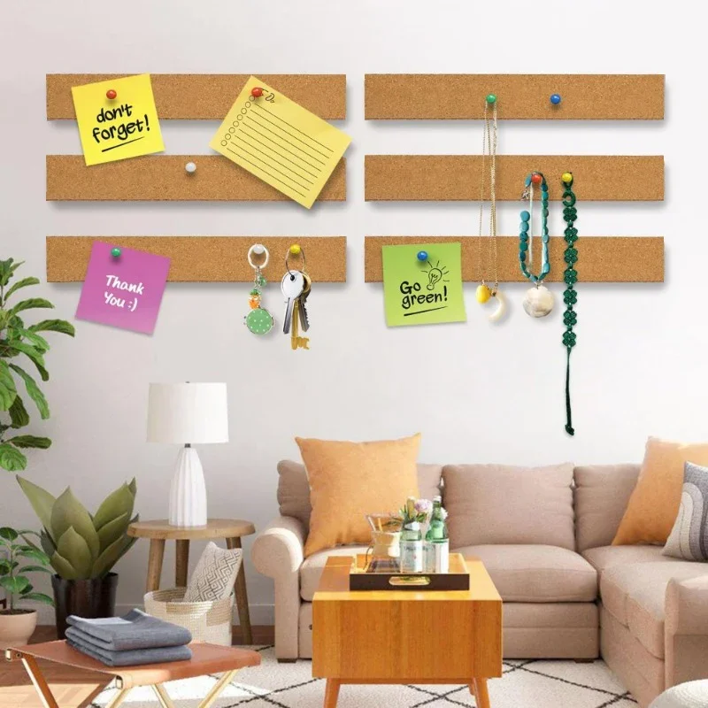 1pc 30cm Cork Board Strips Sel - огляд і ціна Home Office Setup