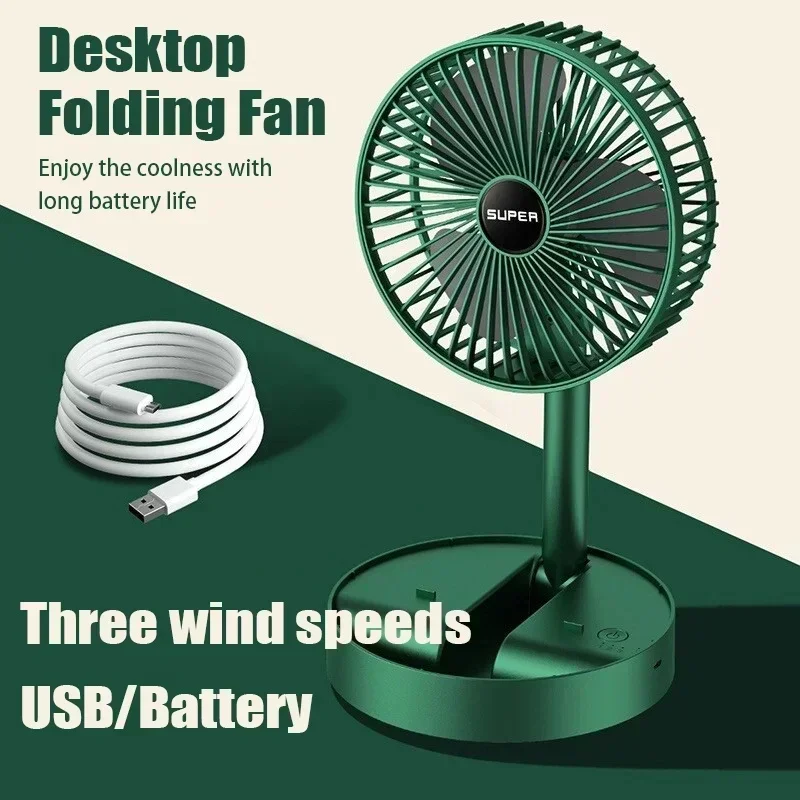 Adjustable Folding USB Fan Min - огляд і ціна Usb Desk Fan