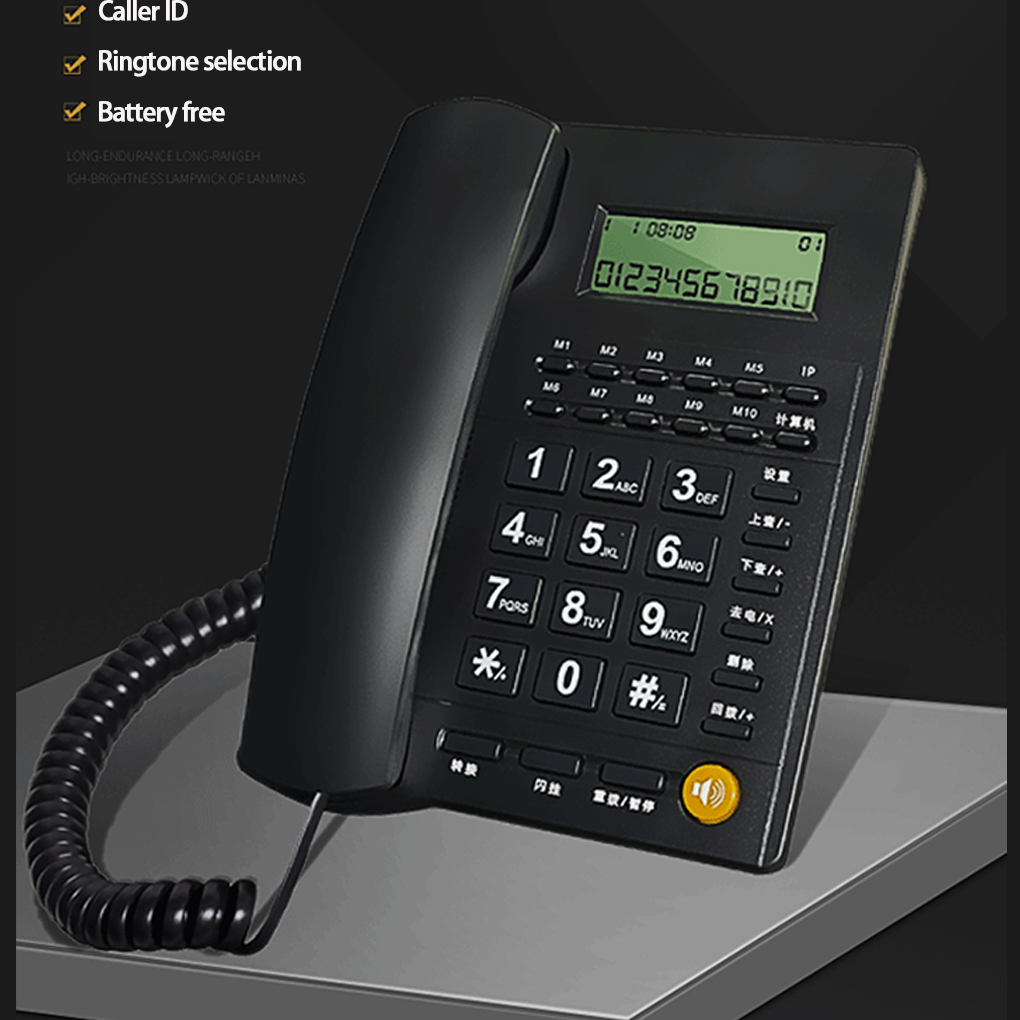New Landline Telephone Desktop - огляд і ціна Home Office Call Center