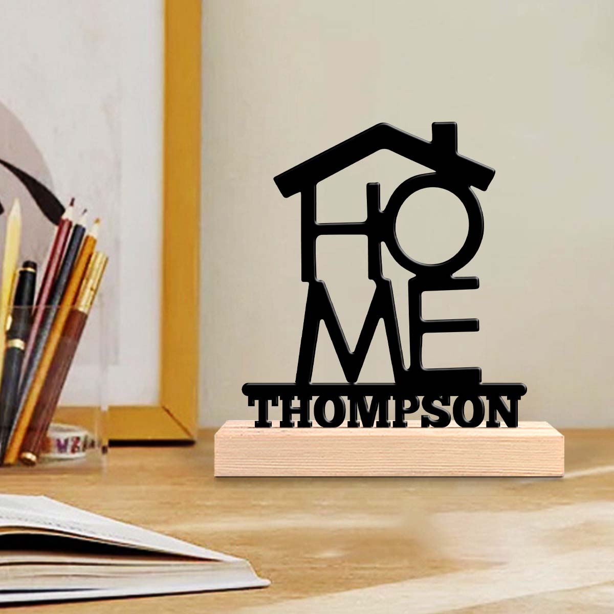 1Pc Csutom Home House Shape Wo - огляд і ціна Home Office Gifts