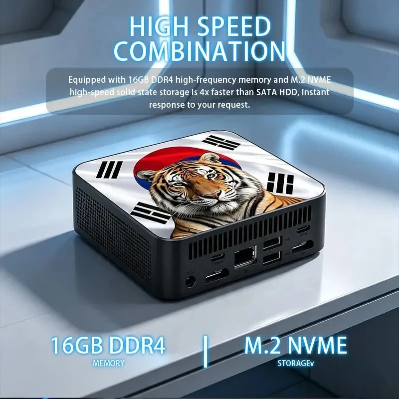 Compact Desktop Mini PC Intel  - огляд і ціна Home Office Windows