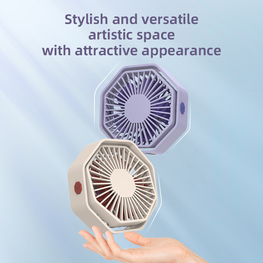 Hexagon USB Desk Fan, 360° Swi - огляд і ціна Usb Desk Fan