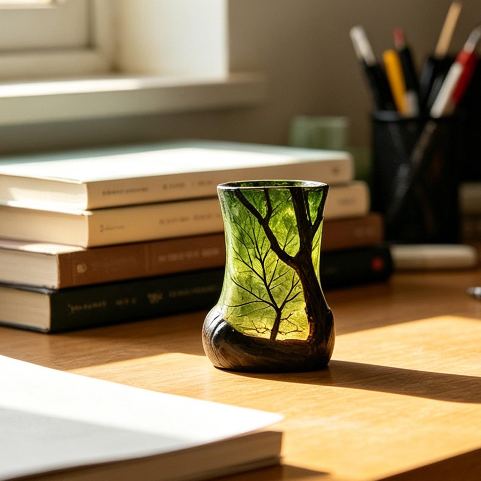 Bedside Table Lamp Forest Nigh - огляд і ціна Home Office Setup