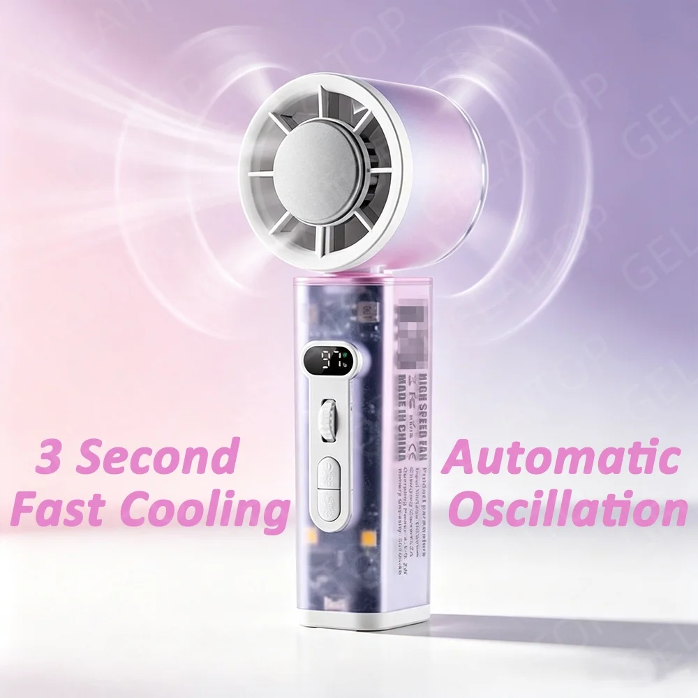 2026 Portable Handheld Fan Aut - огляд і ціна Usb Desk Fan