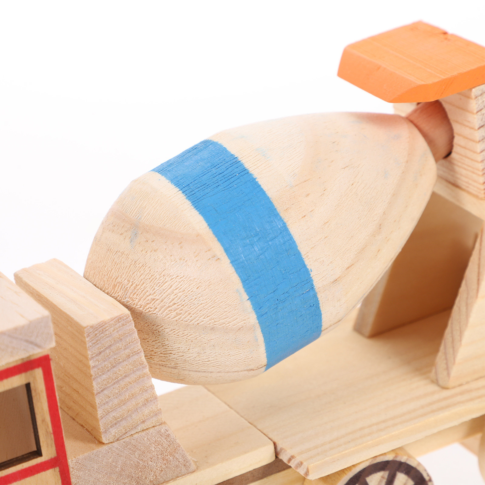 1Pcs Cement Mixer Wooden Handi - огляд і ціна Home Office Gifts