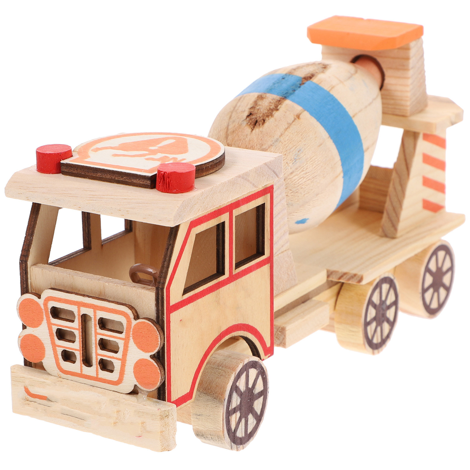 1Pcs Cement Mixer Wooden Handi - огляд і ціна Home Office Gifts