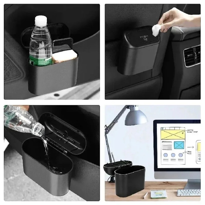 New Car Trash Can (with Lid) 3 - огляд і ціна Home Office Call Center