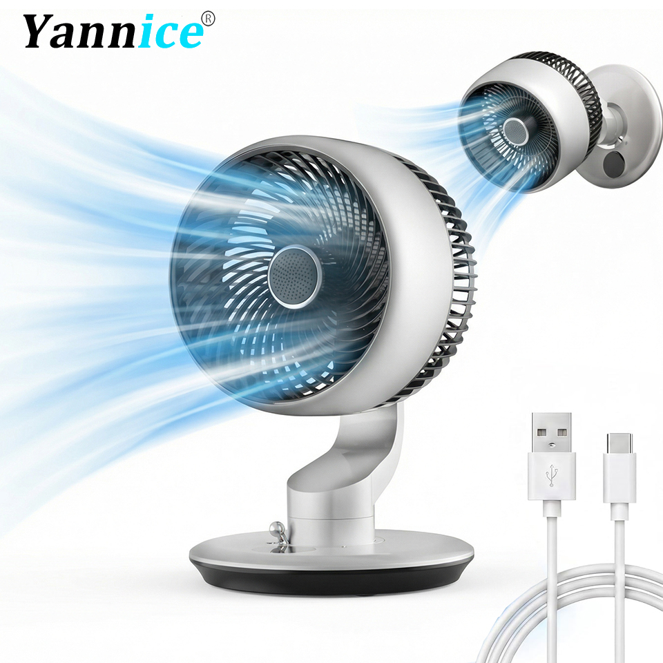 7800mAh USB Desk Fan 5 Speed A - огляд і ціна Usb Desk Fan