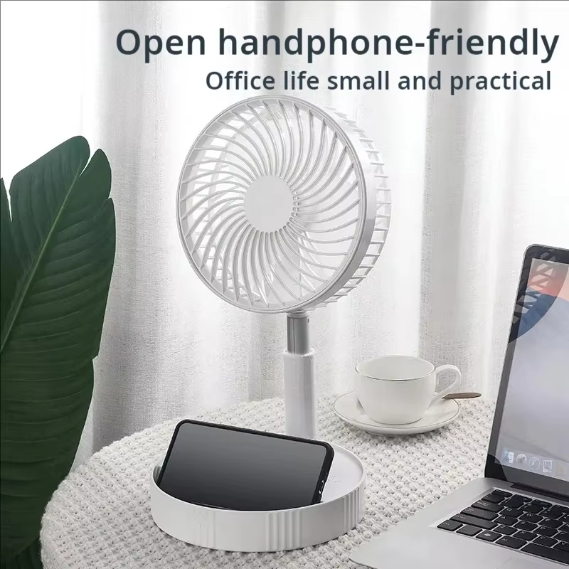 Retractable Fan Portable Mini  - огляд і ціна Usb Desk Fan
