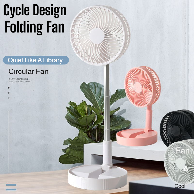 Retractable Fan Portable Mini  - огляд і ціна Usb Desk Fan