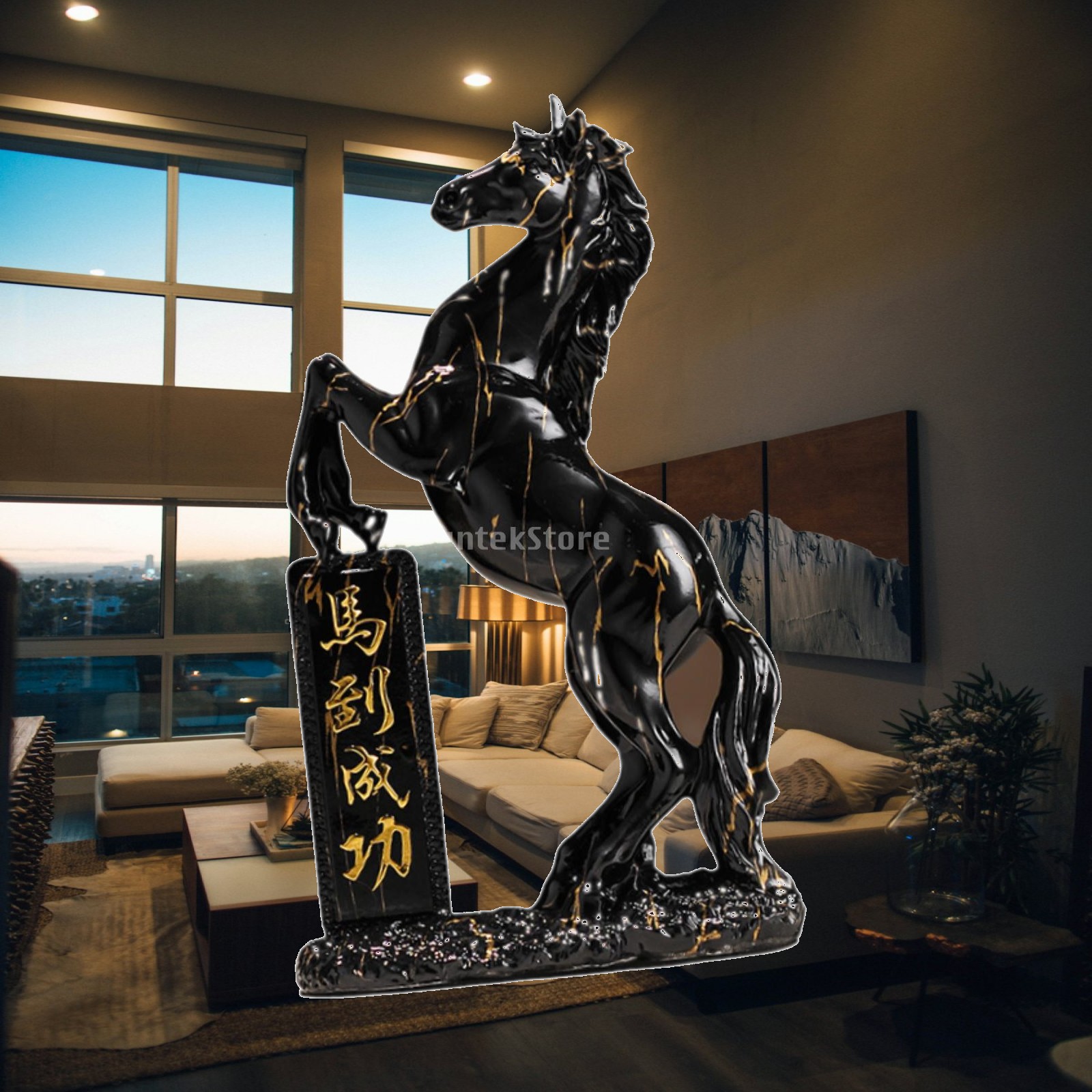 Horse Statue Resin Decoration  - огляд і ціна Home Office Representative