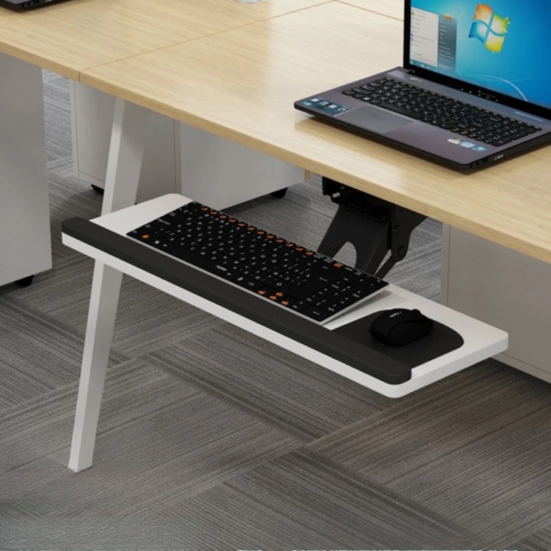 Keyboard Tray Under Desk Slidi - огляд і ціна Home Office Desk With Drawers