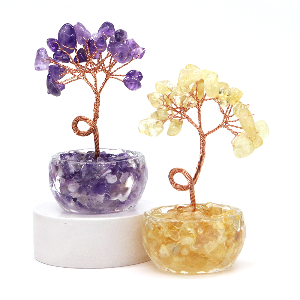 Natural Gemstone Crystal Lucky - огляд і ціна Home Office Setup
