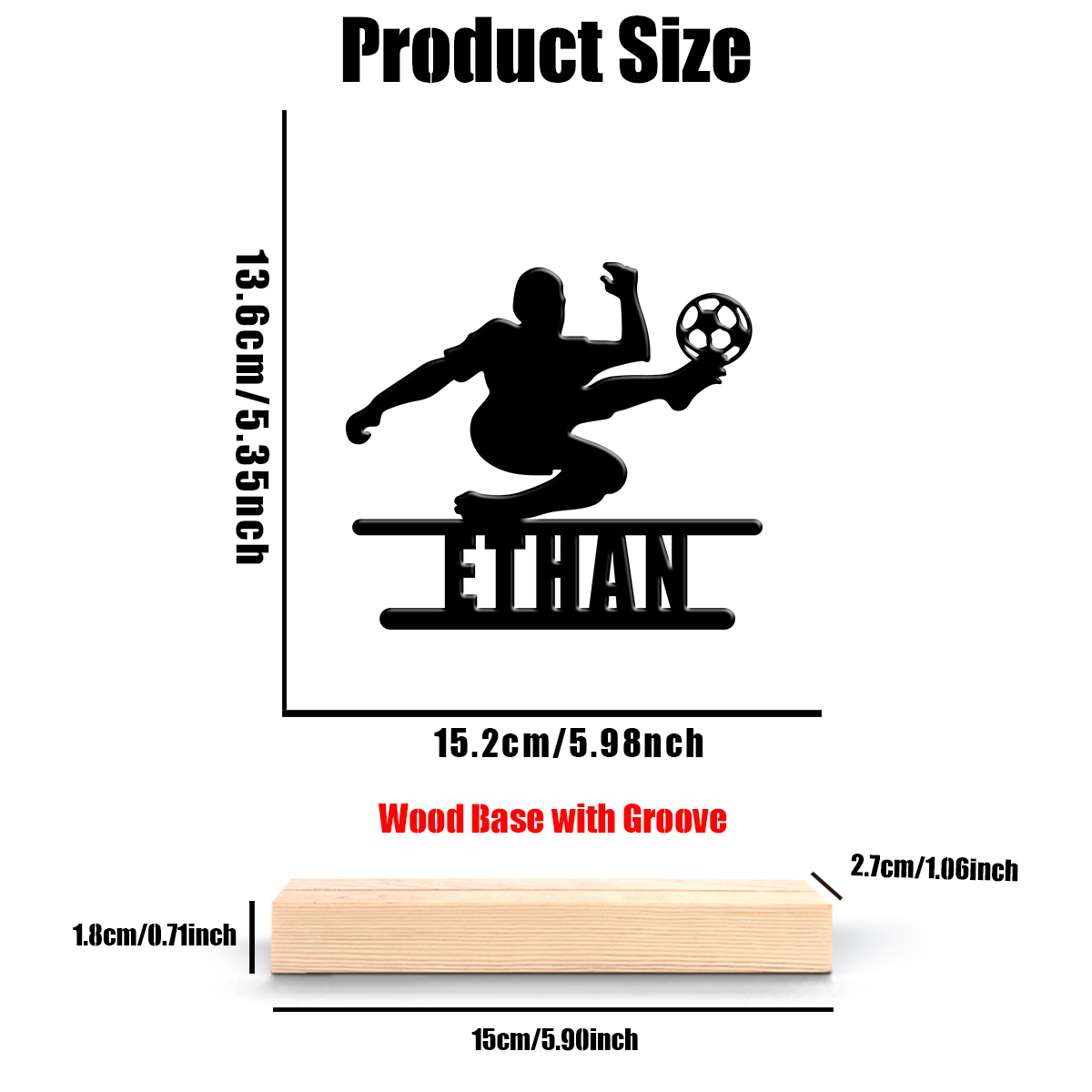 1Pc Csutom Football Hooking Wo - огляд і ціна Home Office Gifts