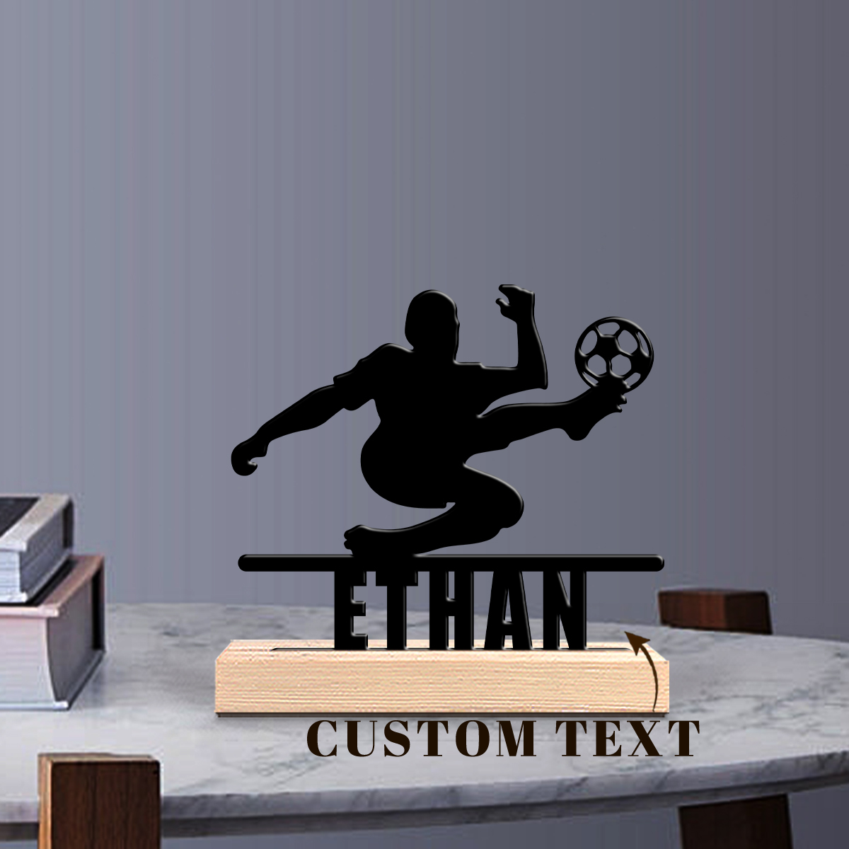 1Pc Csutom Football Hooking Wo - огляд і ціна Home Office Gifts