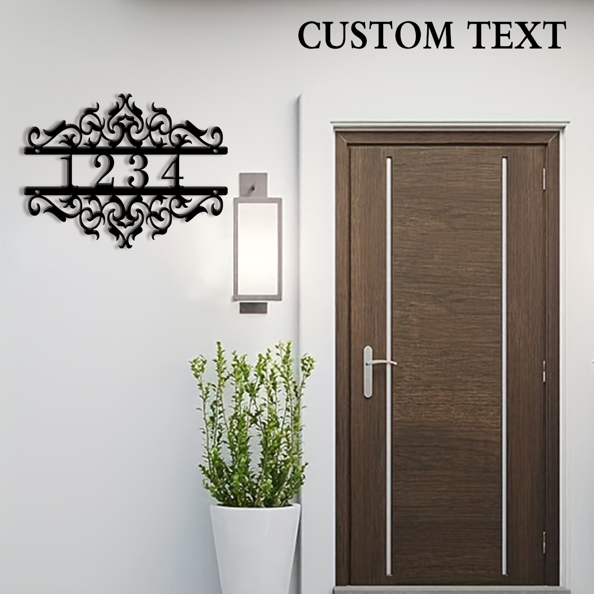 1Pc Custom heart Metal Door St - огляд і ціна Home Office Windows