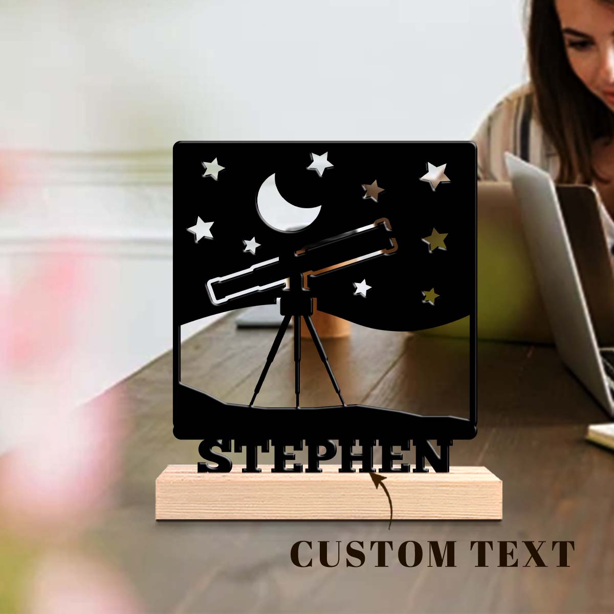 1Pc Csutom Telescope Starry Sk - огляд і ціна Home Office Gifts