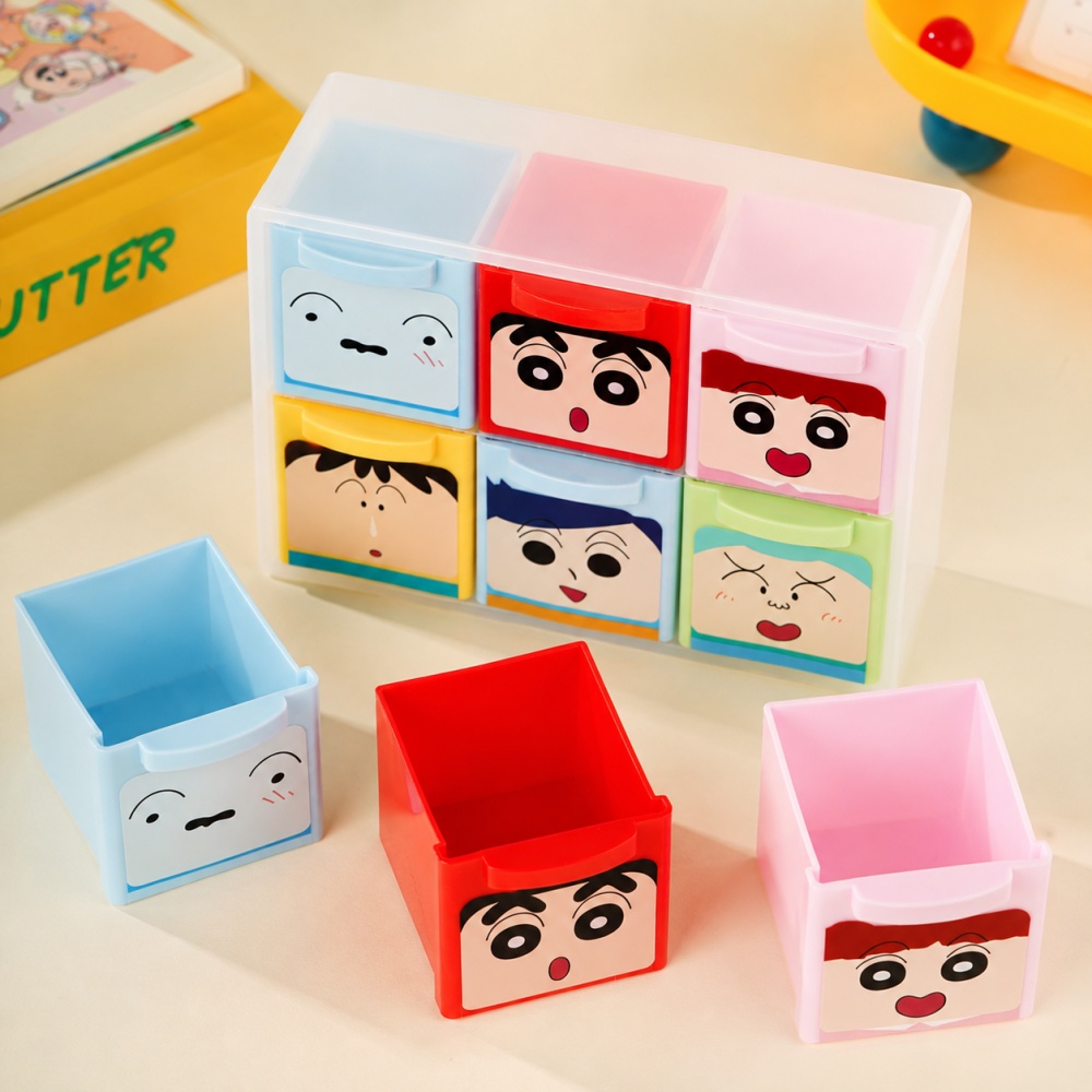 Genuine Crayon Shin-chan 6 Gri - огляд і ціна Home Office Desk With Drawers