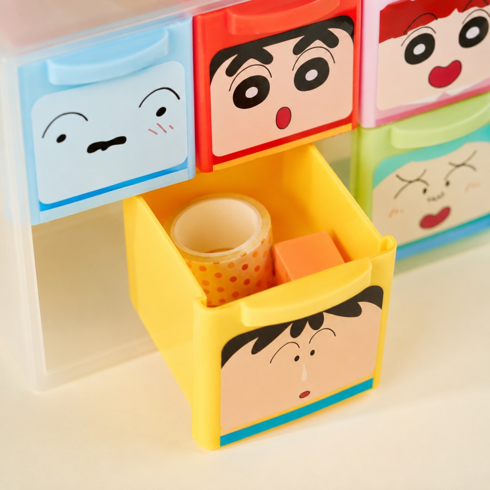 Genuine Crayon Shin-chan 6 Gri - огляд і ціна Home Office Desk With Drawers