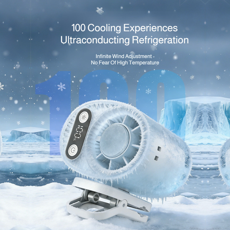 Semiconductor Cooling Clip on  - огляд і ціна Usb Desk Fan