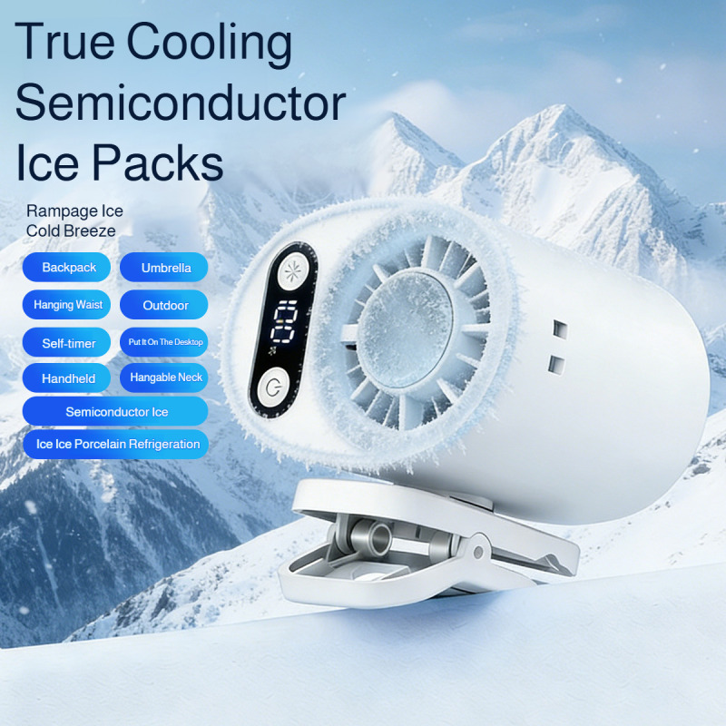 Semiconductor Cooling Clip on  - огляд і ціна Usb Desk Fan