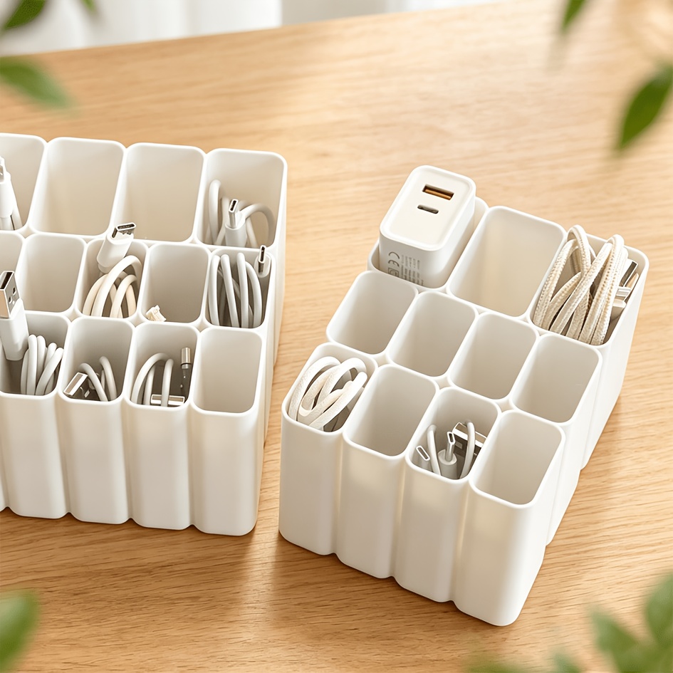 1pc 11/22-Slot USB Cable Organ - огляд і ціна Home Office Desk With Drawers