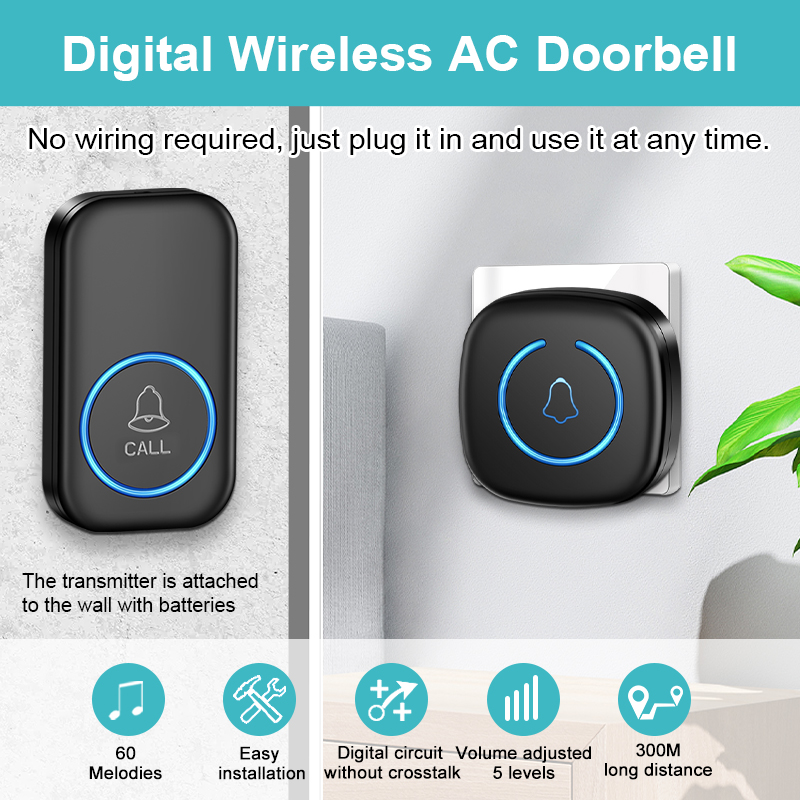 EZHEN Smart Wireless Doorbell  - огляд і ціна Home Office Call Center