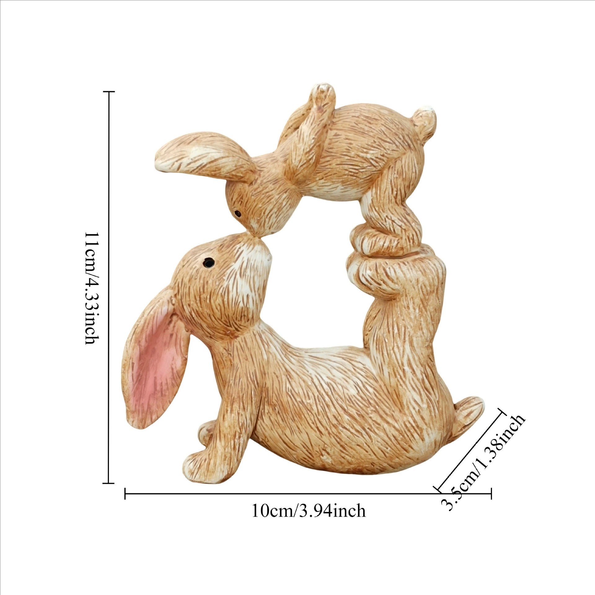 Kiss Rabbit Statue Representin - огляд і ціна Home Office Representative