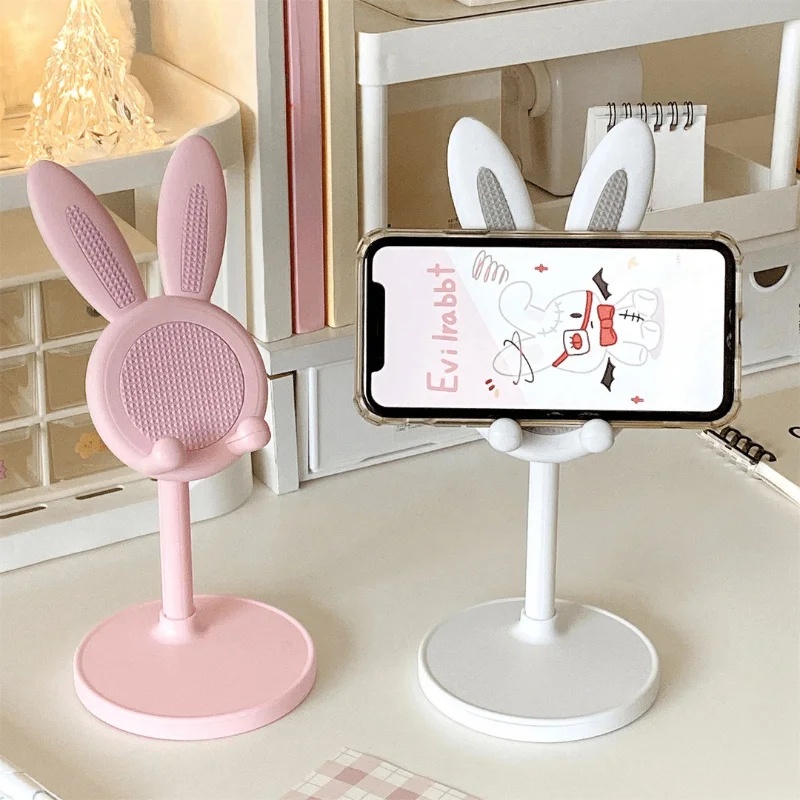 Cute Rabbit Mobile Phone Stand - огляд і ціна Home Office Call Center