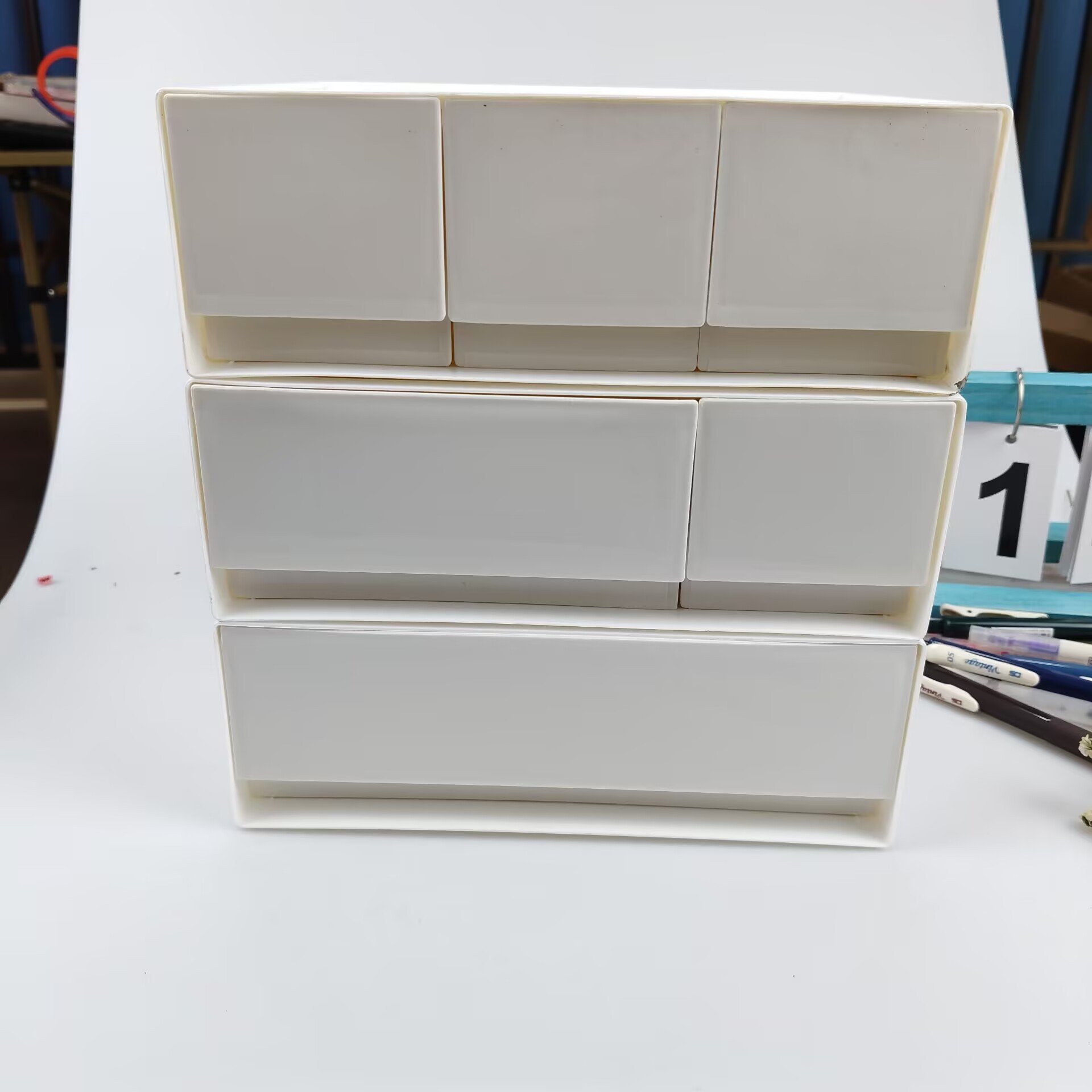 Desktop Storage Box, Drawer, C - огляд і ціна Home Office Desk With Drawers