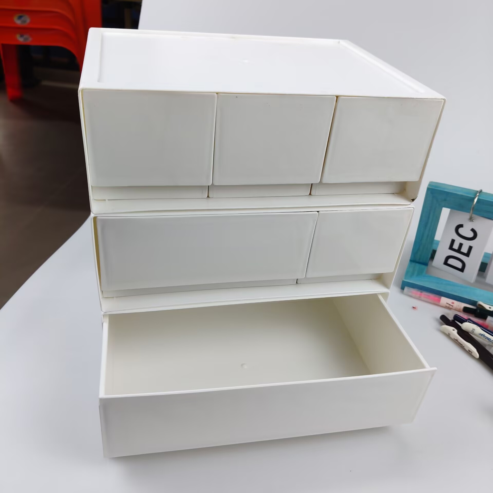 Desktop Storage Box, Drawer, C - огляд і ціна Home Office Desk With Drawers
