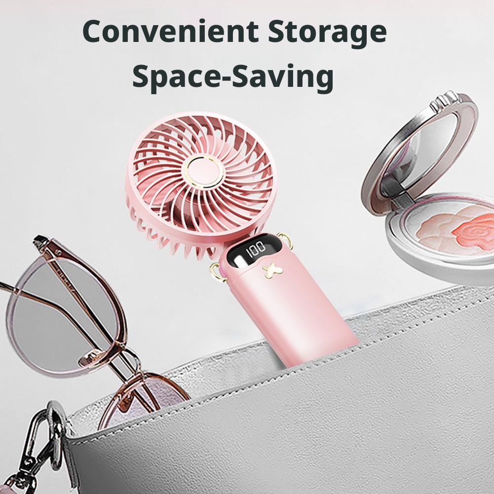 Mini Handheld Fan USB Recharge - огляд і ціна Usb Desk Fan