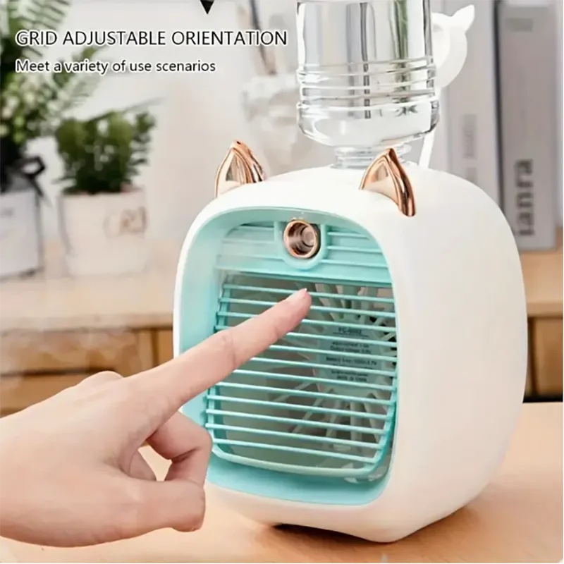 Portable mini air conditioner  - огляд і ціна Usb Desk Fan