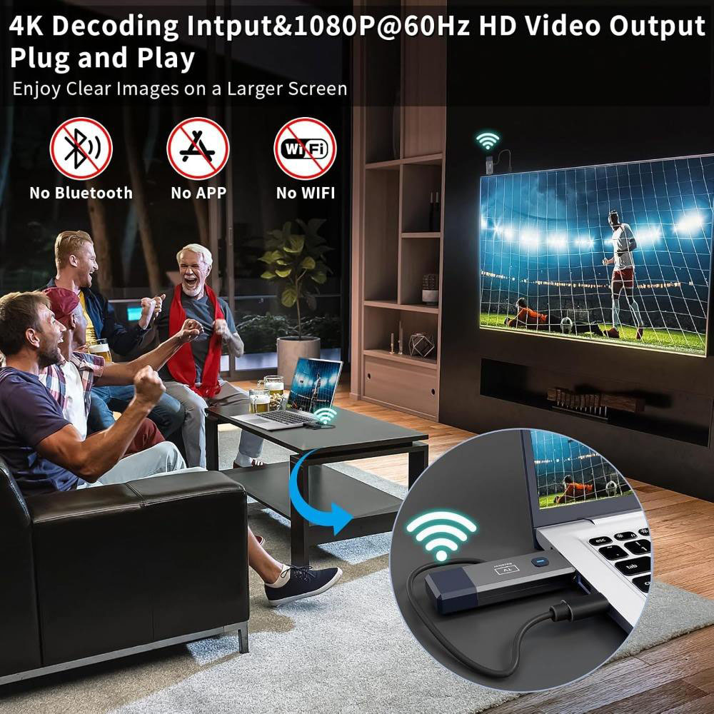 50M Long Range 1080P Wireless  - огляд і ціна Home Office Setup