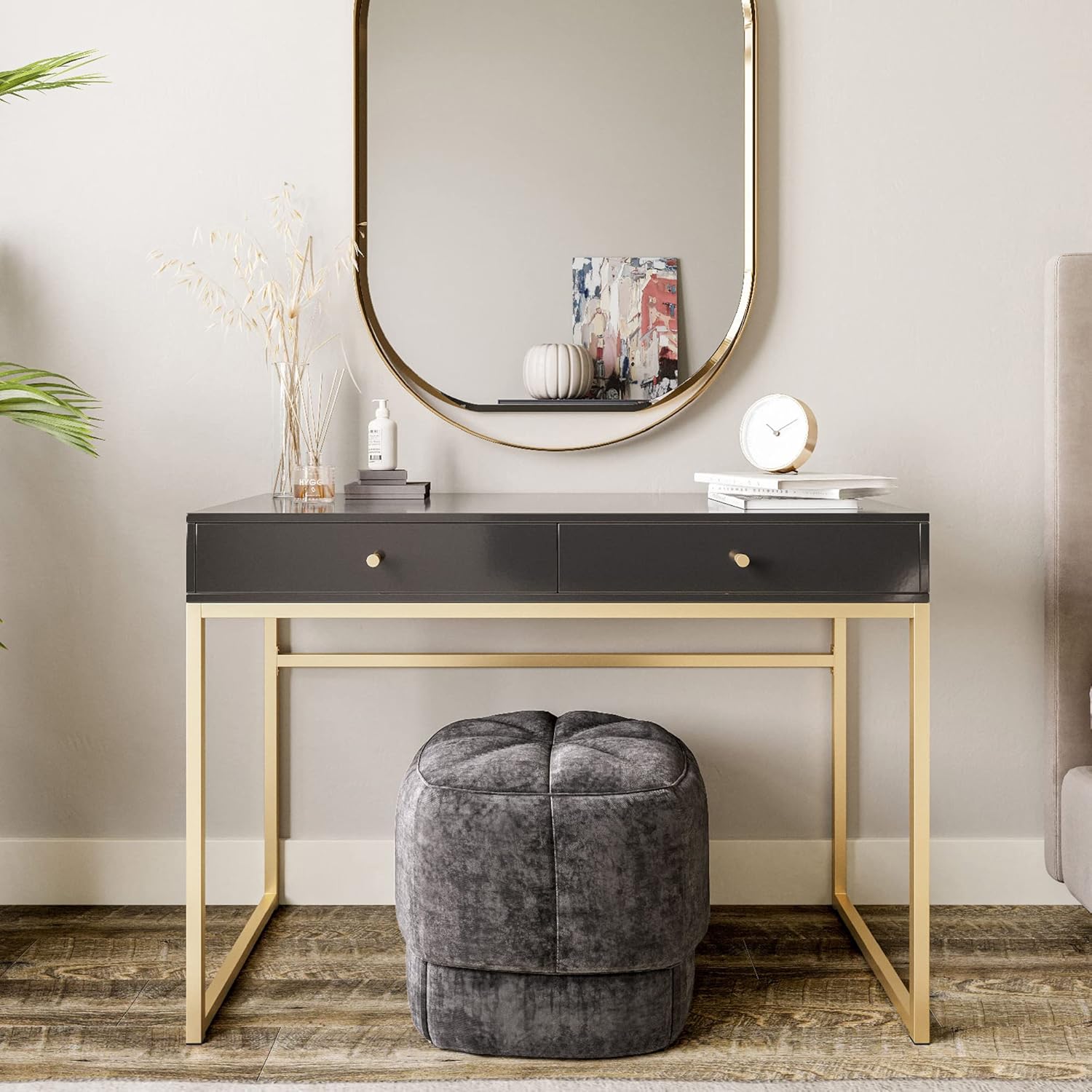 42 Inch Makeup Vanity or Home  - огляд і ціна Home Office Desk With Drawers