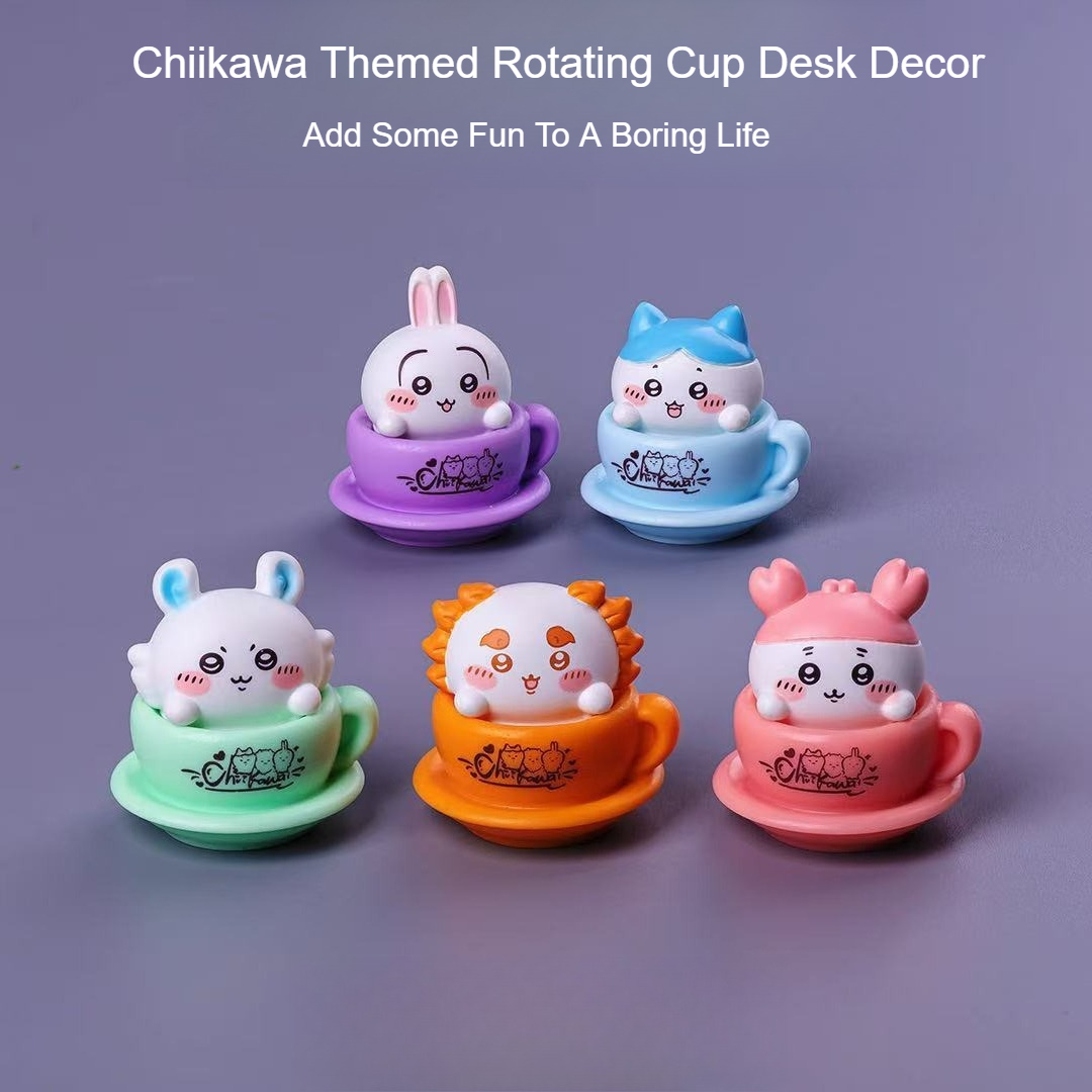 Chiikawa Rotating Cup Figure K - огляд і ціна Home Office Kit