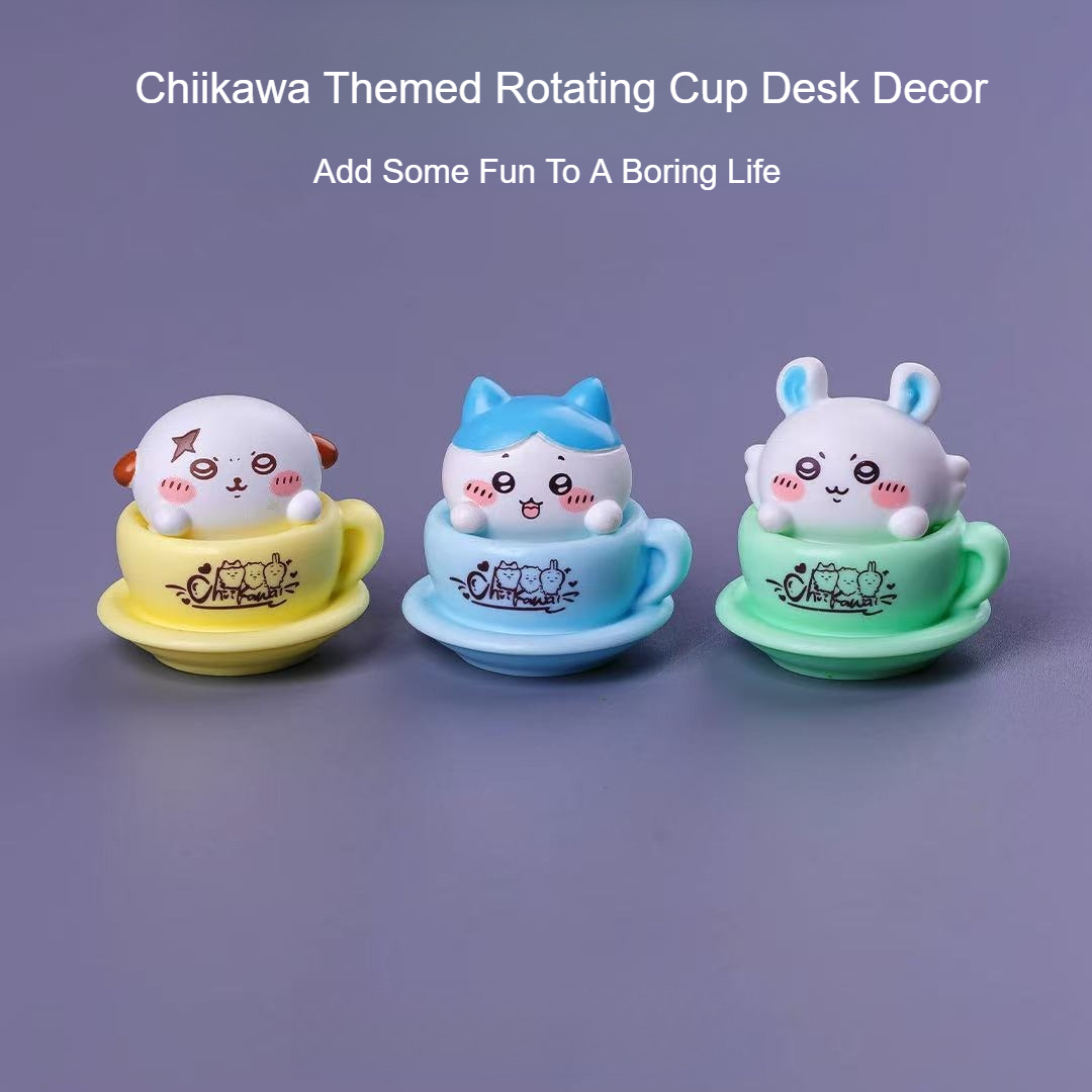 Chiikawa Rotating Cup Figure K - огляд і ціна Home Office Kit