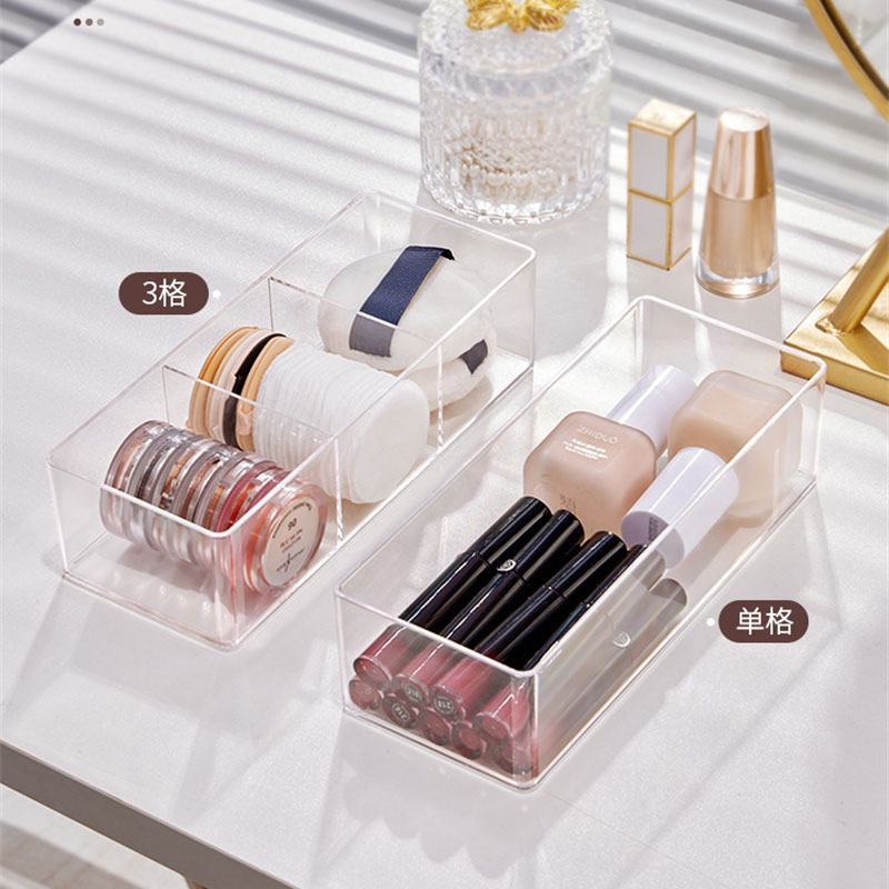 Acrylic Cosmetics Storage Box  - огляд і ціна Home Office Desk With Drawers