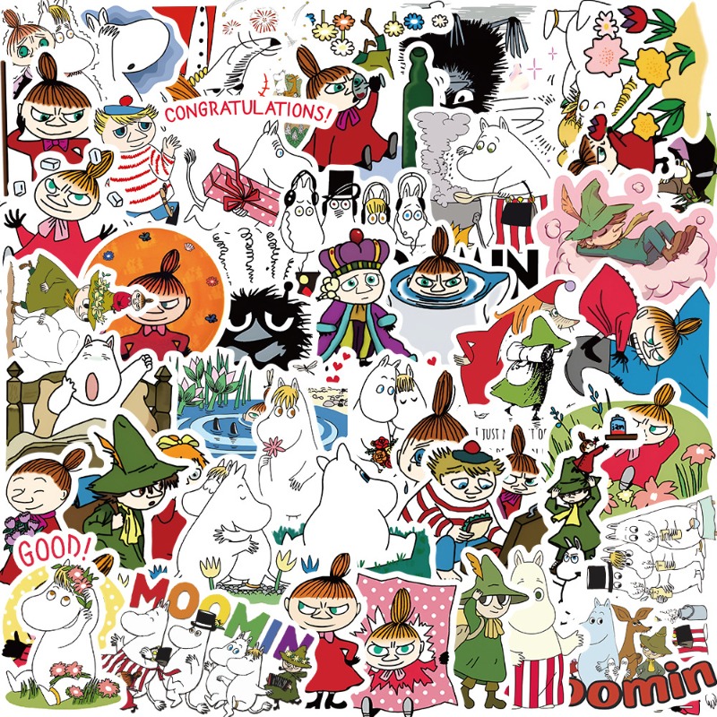 New Moomin Valley 50PCS Sticke - огляд і ціна Home Office Kit