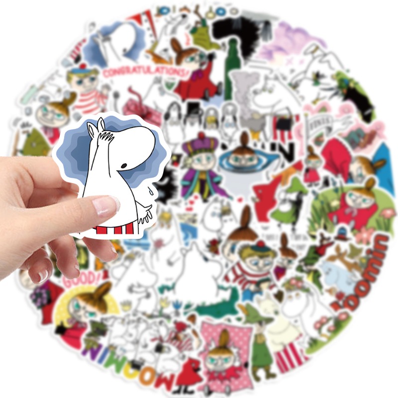 New Moomin Valley 50PCS Sticke - огляд і ціна Home Office Kit